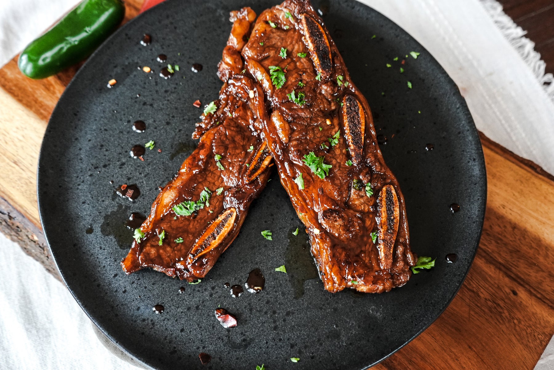 Flanken Style Short Ribs