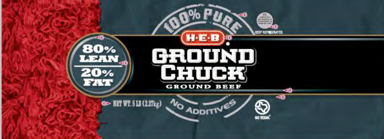 packaging example of the recalled beef