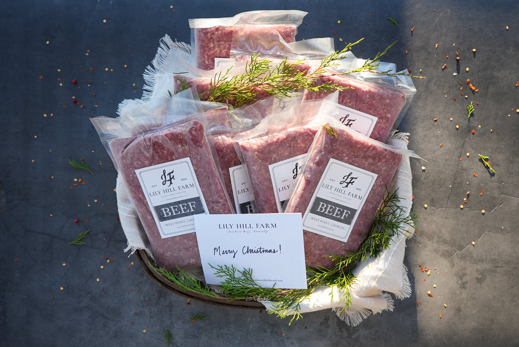 Ground Beef Holiday Gift Box
