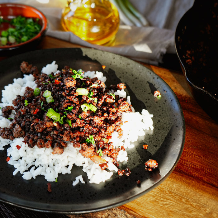 Caramelized Korean Style Ground Beef