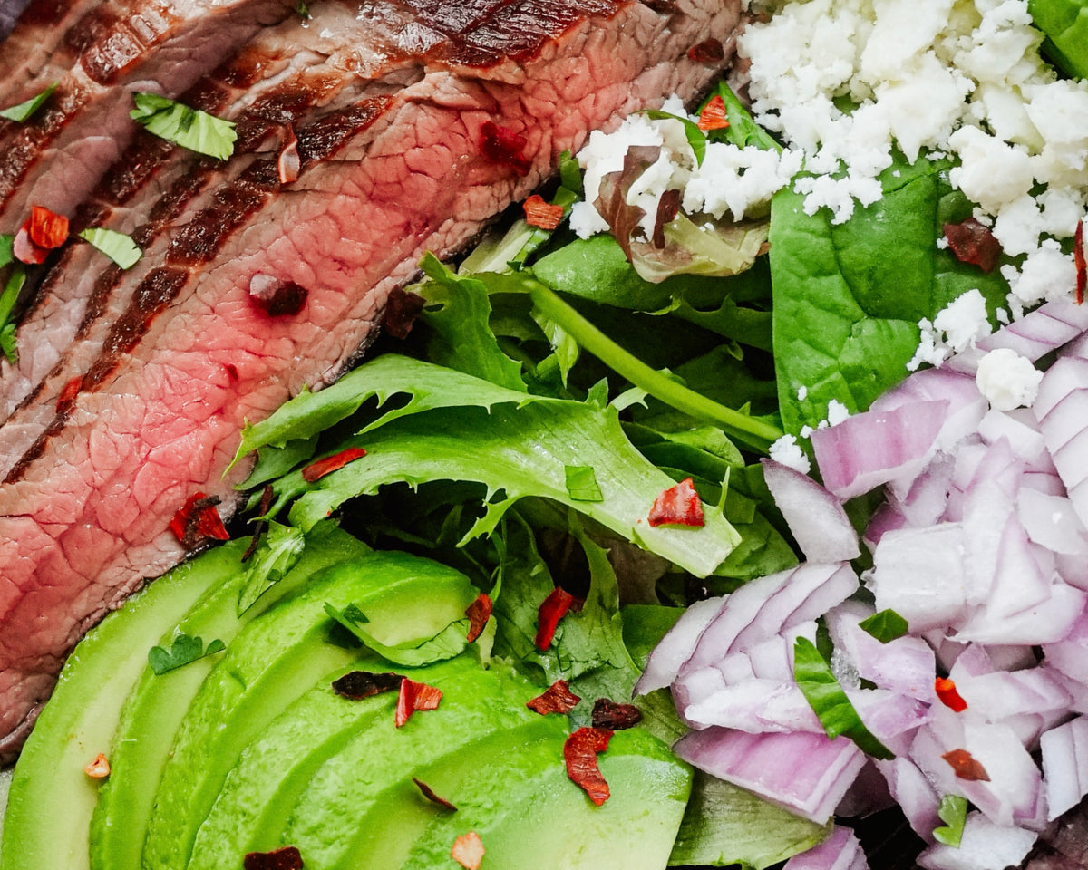 Flank Steak Salad — Lily Hill Farm