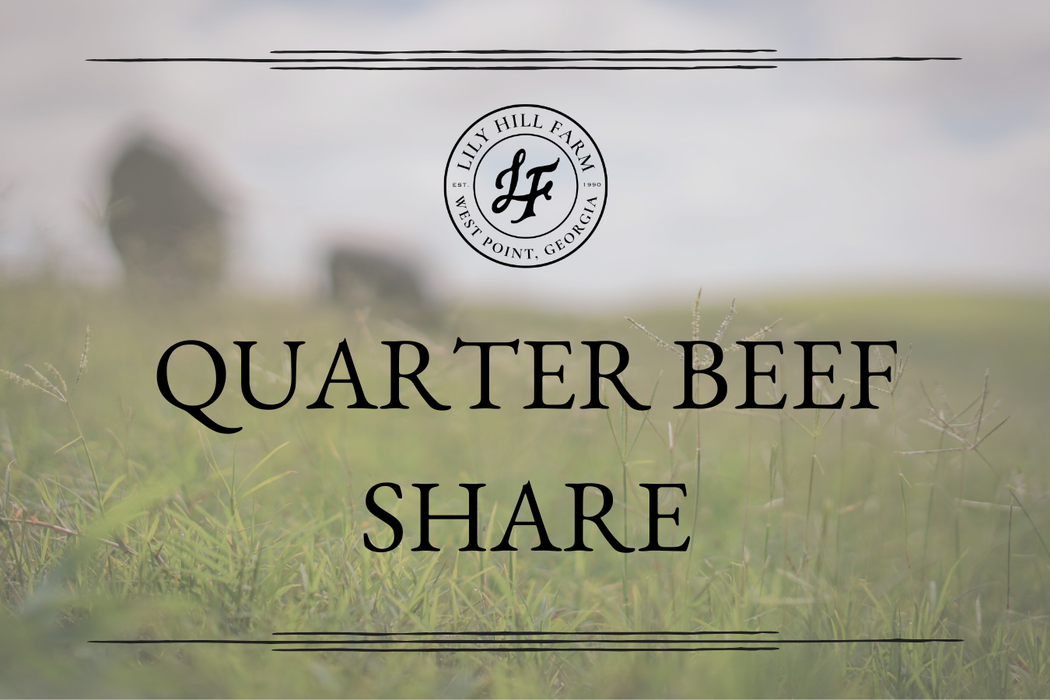 Quarter Beef Share