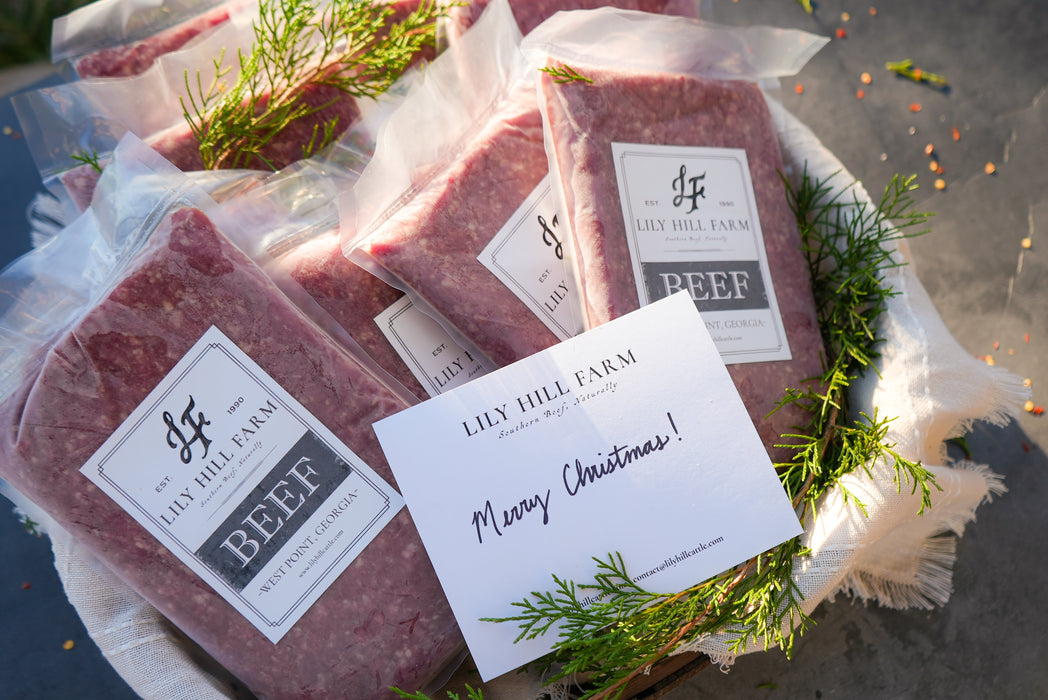Ground Beef Holiday Gift Box