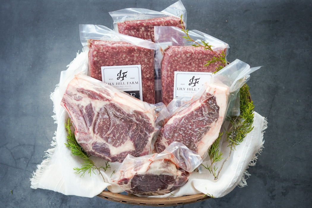 Holiday Premium Steak + Ground Beef Gift Box